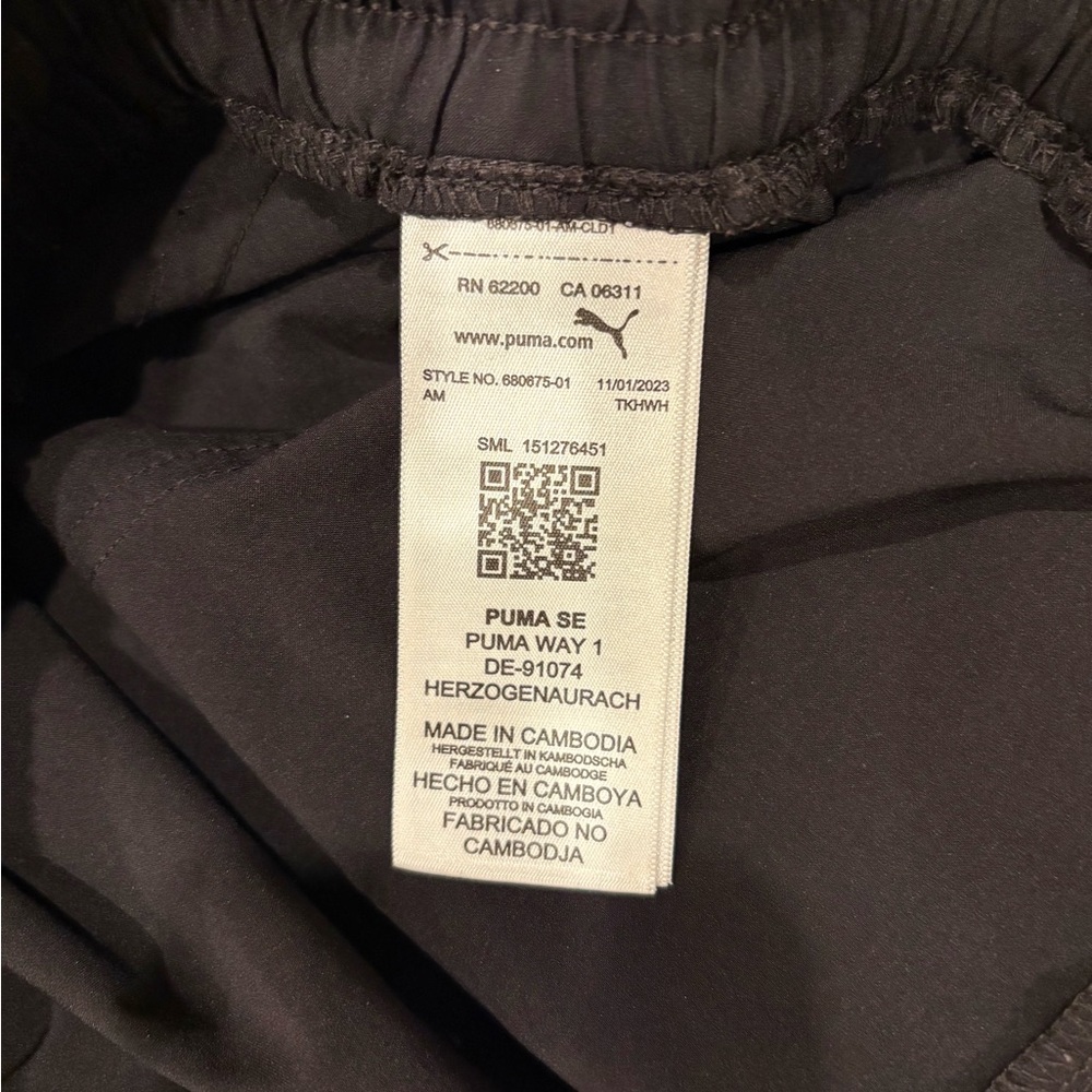 Puma Women's Black Track Pants - Picture 3 of 7